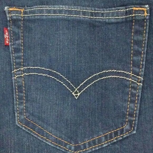 Levi’s Classic 502 Dark‎ Wash Tapered Jeans 29/28 - Picture 8 of 14